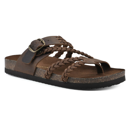 VaraStep™ Hayleigh Cork Sandals — Everyday Comfort, Effortless Style.