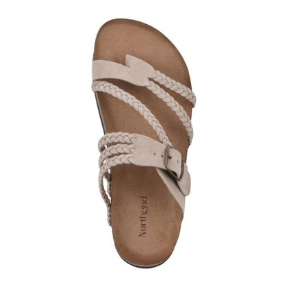 VaraStep™ Hayleigh Cork Sandals — Everyday Comfort, Effortless Style.