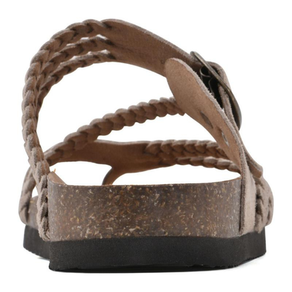 VaraStep™ Hayleigh Cork Sandals — Everyday Comfort, Effortless Style.